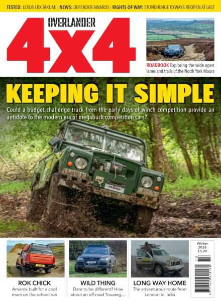 Overlander 4×4 – Winter 2026 Cover
