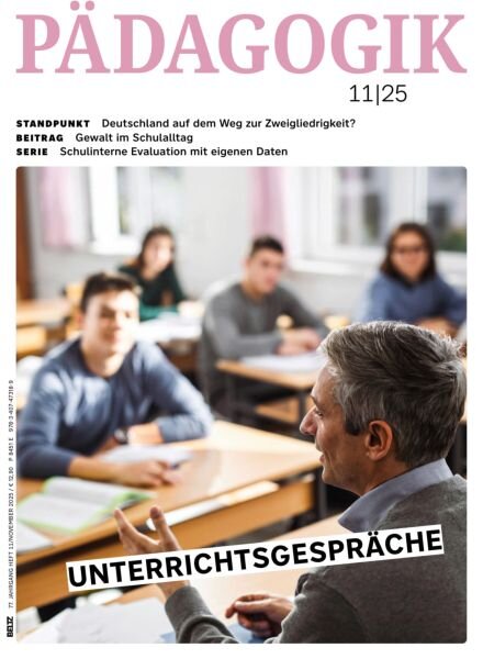 Padagogik – November 2025 Cover