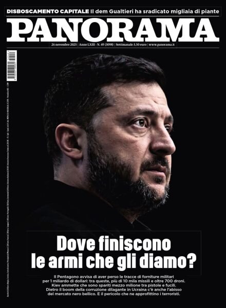 Panorama Italia – 26 Novembre 2025 Cover