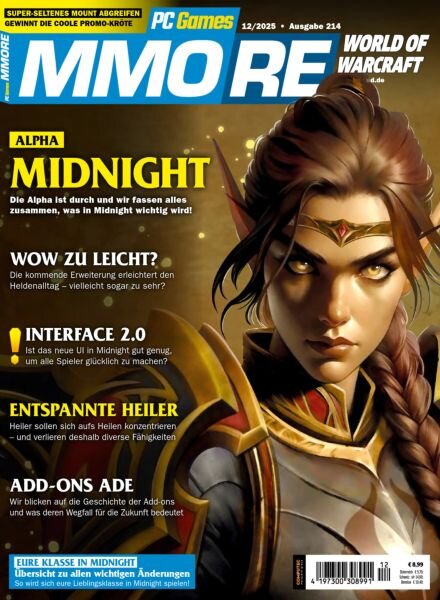 PC Games MMORE – Dezember 2025 Cover