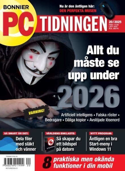 PC Tidningen – 25 November 2025 Cover