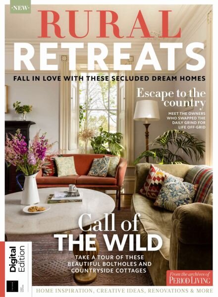 Period Living Presents – Rural Retreats – 1st Edition – 6 November 2025 Cover