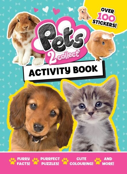 Pets2Collect – Activity Book 2025 Cover