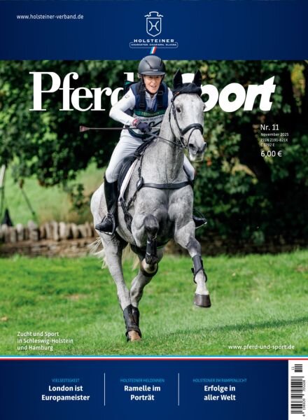 Pferd + Sport Holsteiner – November 2025 Cover