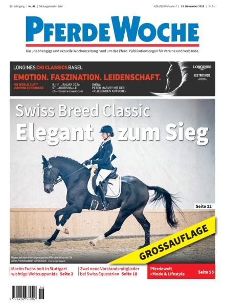 PferdeWoche – 19 November 2025 Cover