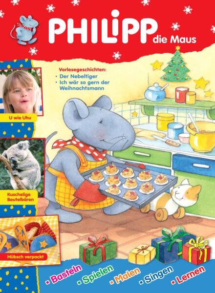 Philipp die Maus – Dezember 2025 Cover
