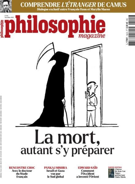 Philosophie Magazine France – Novembre 2025 Cover