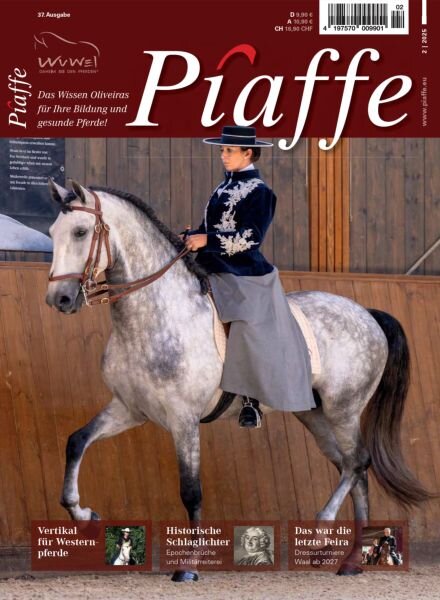 Piaffe Magazin – Nr 2 2025 Cover