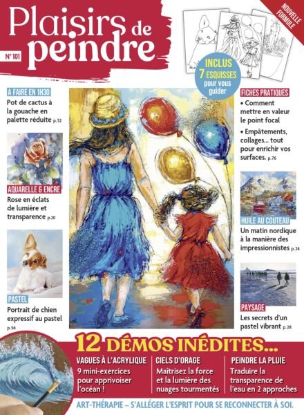 Plaisirs de peindre – Novembre 2025 – Janvier 2026 Cover