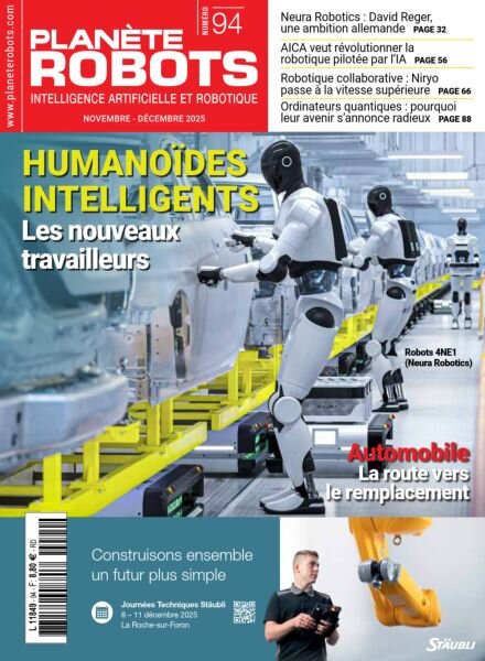 Planete Robots – Novembre-Decembre 2025 Cover