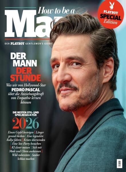 Playboy Germany Spezial – How to be a Man 2025 Cover
