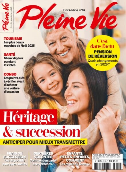 Pleine Vie – Hors-Serie N 87 – 17 Novembre 2025 Cover