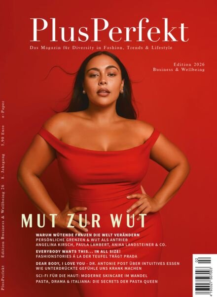 PlusPerfekt – Edition Business & Wellbeing 2026 Cover