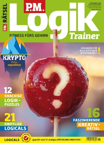 PM Logik Trainer – November 2025 Cover