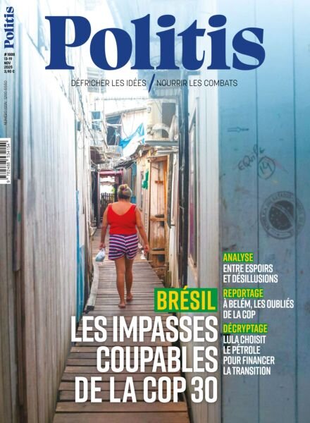 Politis – 13 Novembre 2025 Cover