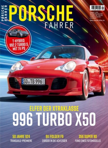 Porsche Fahrer – November-Dezember 2025 Cover