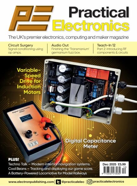Practical Electronics – December 2025 Cover