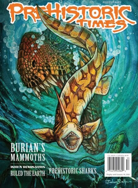 Prehistoric Times – Fall 2025 Cover