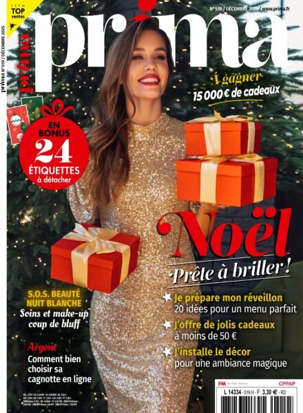 Prima France – Decembre 2025 Cover