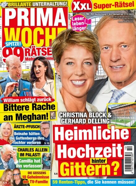 Prima Woche – 11 November 2025 Cover