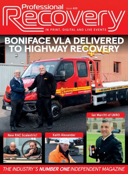 Professional Recovery Magazine – Issue 420 2025 Cover