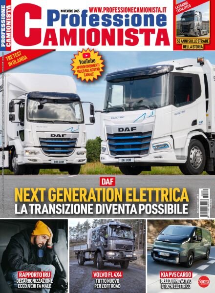 Professione Camionista – Novembre 2025 Cover