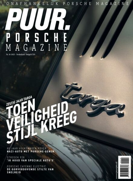 PUUR Porsche – Oktober 2025 Cover