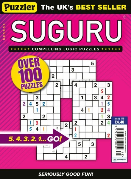 Puzzler Suguru – Issue 148 2025 Cover
