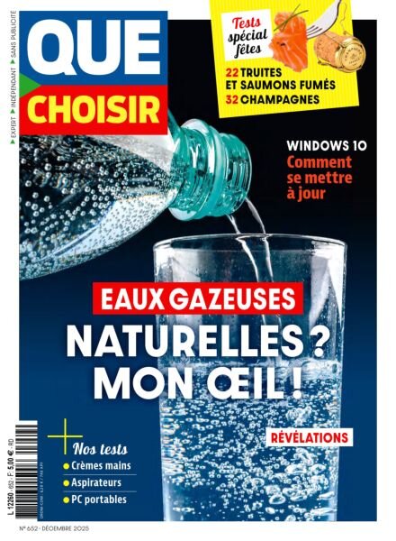 Que Choisir – Decembre 2025 Cover