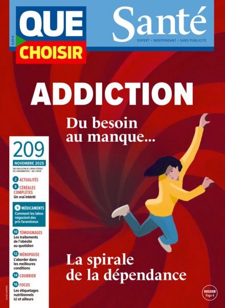 Que Choisir Sante – Novembre 2025 Cover