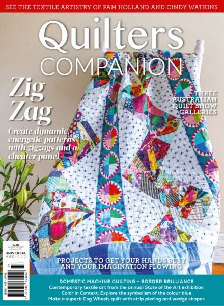 Quilters Companion – Issue 136 2025 Cover