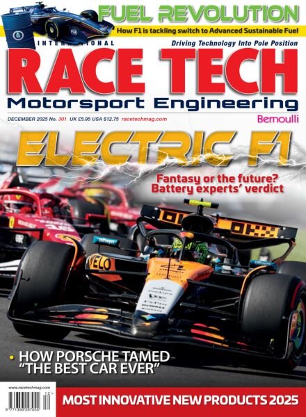 Race Tech – December 2025 Cover