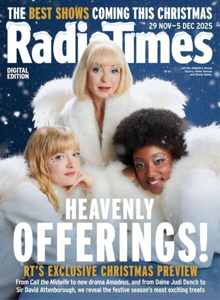 Radio Times – 29 November 2025 Cover