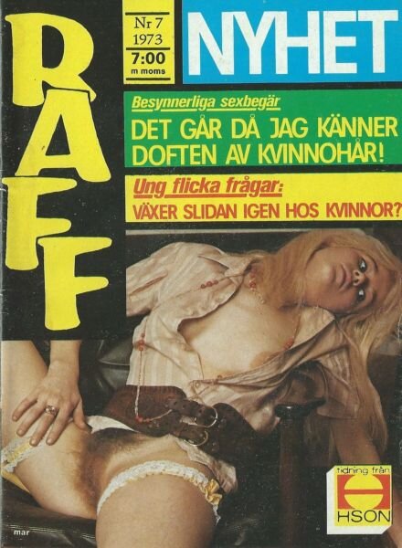 Raff – Nr 7 1973 Cover