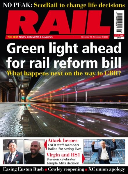 Rail – 12 November 2025 Cover
