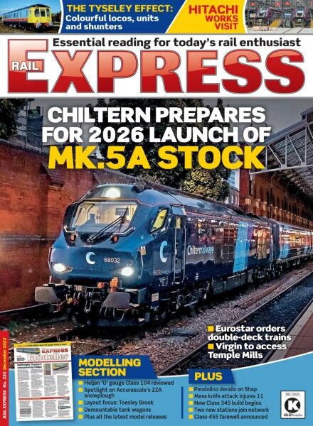 Rail Express – December 2025 Cover