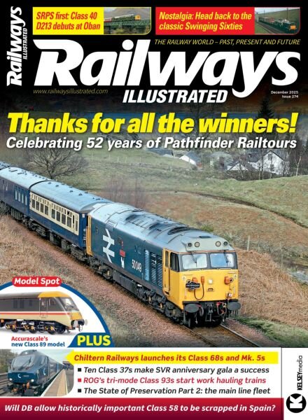 Railways Illustrated – December 2025 Cover
