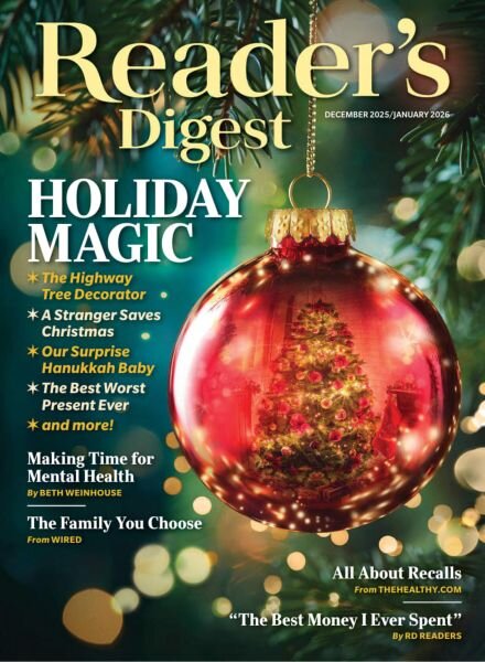 Reader’s Digest USA – December 2025 – January 2026 Cover