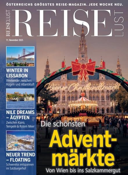 Reiselust – 11 November 2025 Cover
