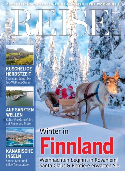 Reiselust – 4 November 2025 Cover