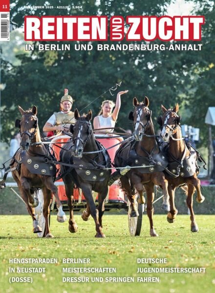 Reiten und Zucht – November 2025 Cover