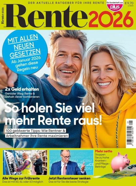 Rente – 2026 Cover