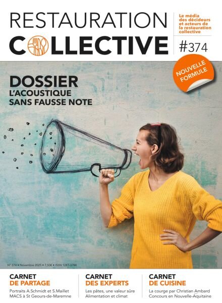 Restauration Collective – Novembre 2025 Cover