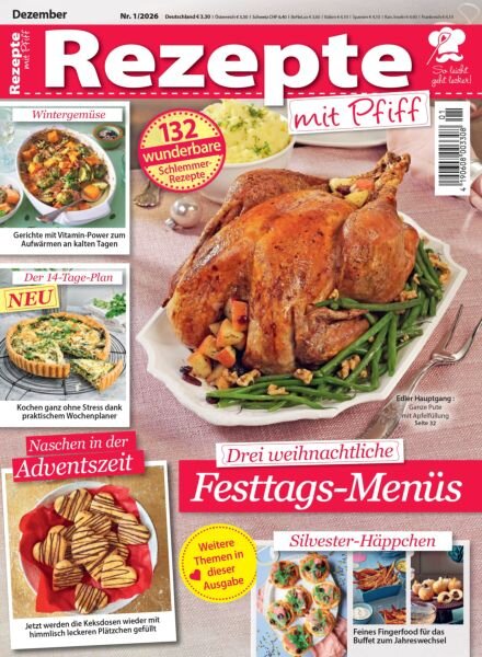 Rezepte mit Pfiff – Dezember 2025 Cover