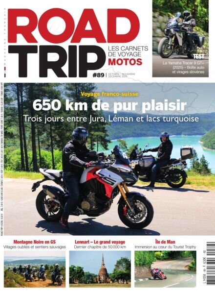 Road Trip – Octobre-Decembre 2025 Cover
