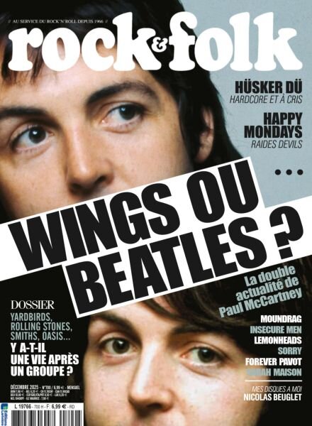 Rock & Folk – Decembre 2025 Cover