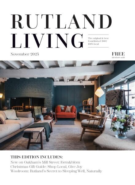 Rutland Living – November 2025 Cover