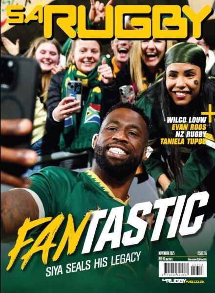 SA Rugby – November 2025 Cover