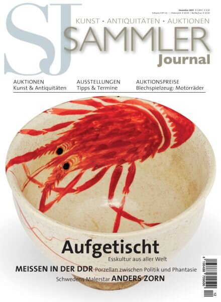 Sammler Journal – Dezember 2025 Cover