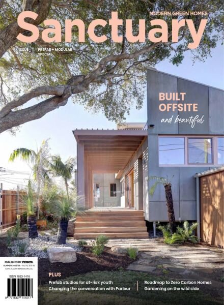 Sanctuary Modern Green Homes – Issue 73 2025 Cover
